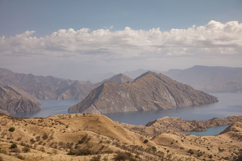 Nurek Reservoir, Tajikistan
